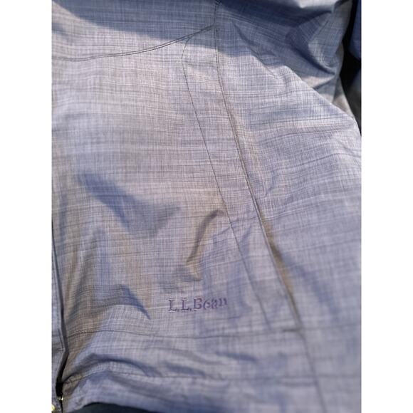 LL Bean Primaloft 3 in 1 System Jacket Hood Blue Ski Rain snowboard coat Size M - Picture 7 of 11